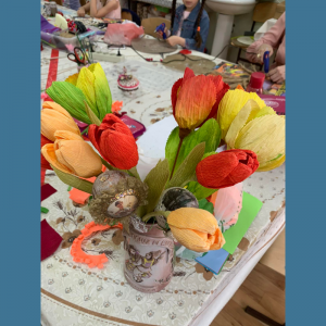 Tabăra vocațională „Soarele copilăriei”. Expoziție -concurs cu lucrările confecționate în cadrul atelierelor