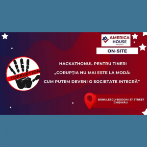 Hackathon-ul „Corupția nu mai este la modă – cum putem deveni o societate integră”