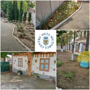Procesul de salubrizare a terenului CCC „Floarea soarelui”