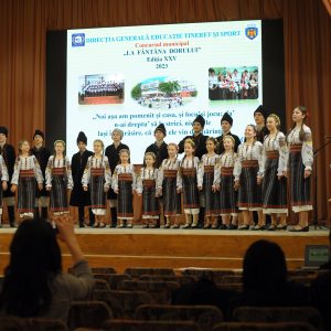 Felicitări colectivelor artistice de la CCC „Floarea Soarelui” la etapa municipală a Festivalului-concurs „La Fântâna Dorului” (ediția XXV-a)