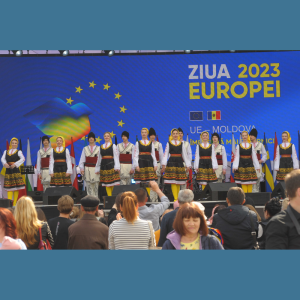 Concert dedicat Zilei Europei în Piața Marii Adunări Naționale
