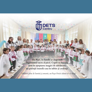 Mesajul DETS Centru cu prilejul sărbătorilor pascale