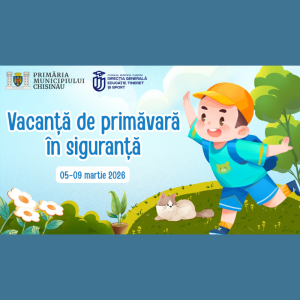 Elevii intră în vacanța de primăvară de joi, 5 martie, și vor reveni la școală luni, 9 martie🌸